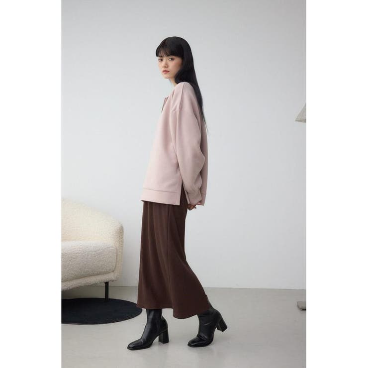 ハーフジップスウェットワンピース | AZUL BY MOUSSY | 詳細画像22 