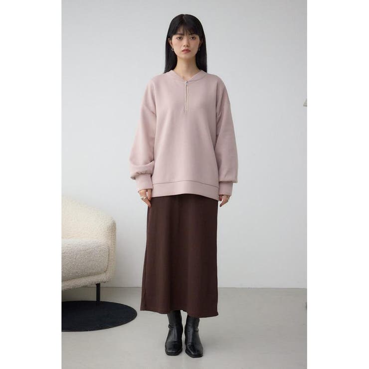 ハーフジップスウェットワンピース | AZUL BY MOUSSY | 詳細画像23 