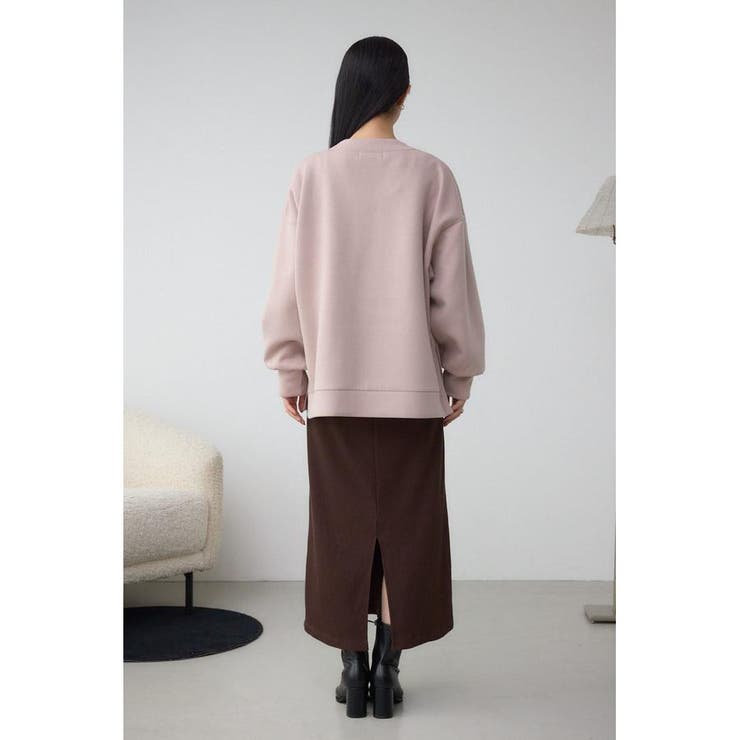 ハーフジップスウェットワンピース | AZUL BY MOUSSY | 詳細画像25 