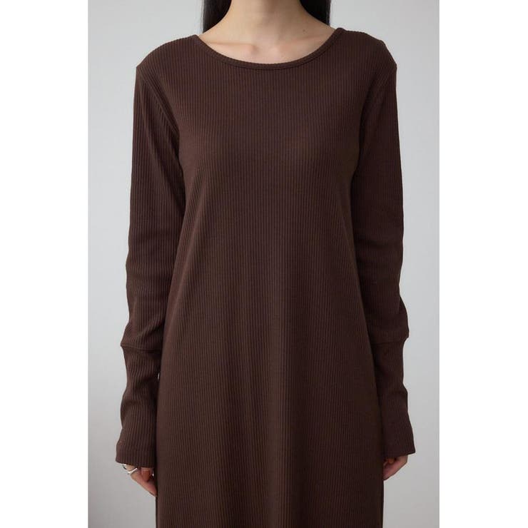 ハーフジップスウェットワンピース | AZUL BY MOUSSY | 詳細画像35 