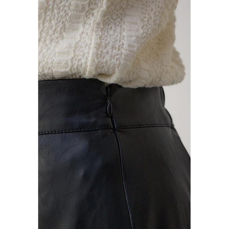 フェイクレザーハンカチーフヘムスカート | AZUL BY MOUSSY | 詳細画像11 