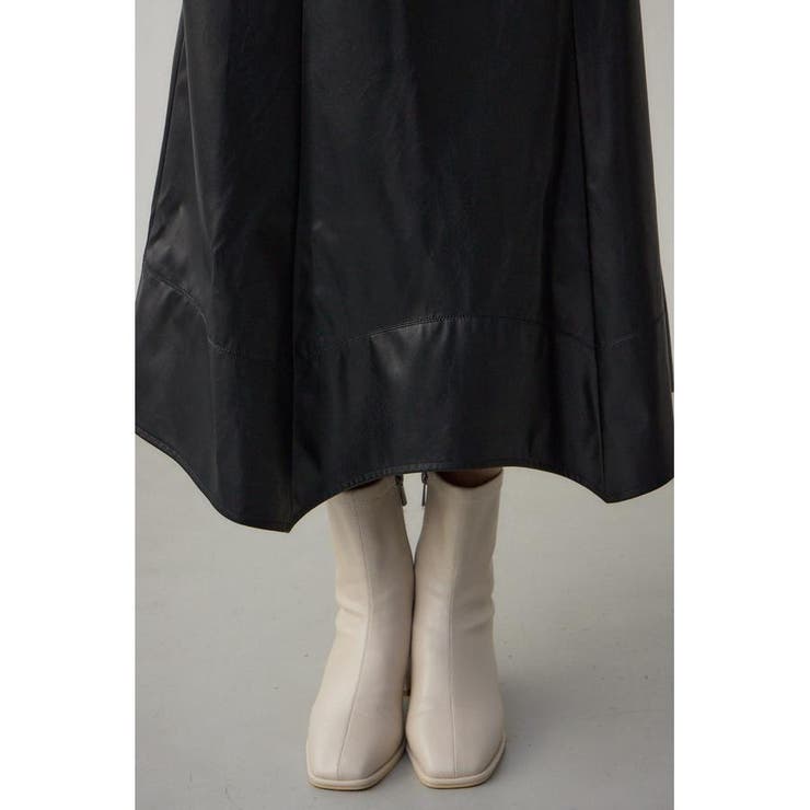 フェイクレザーハンカチーフヘムスカート | AZUL BY MOUSSY | 詳細画像12 