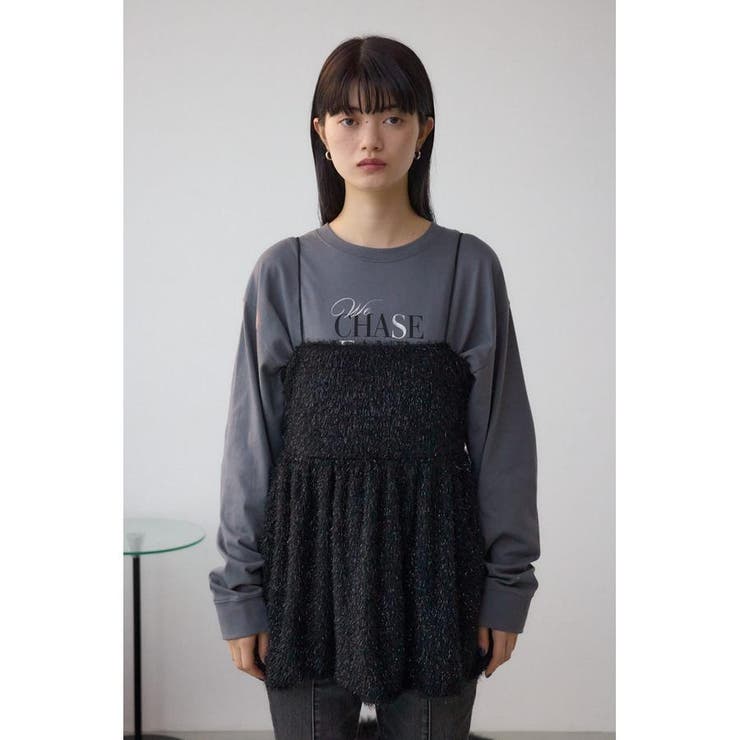 ラメシャギーカットキャミソール | AZUL BY MOUSSY | 詳細画像15 