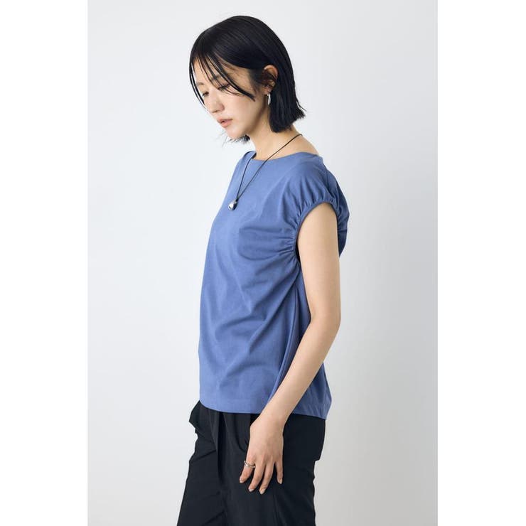 アシンメトリードレープトップス | AZUL BY MOUSSY | 詳細画像21 