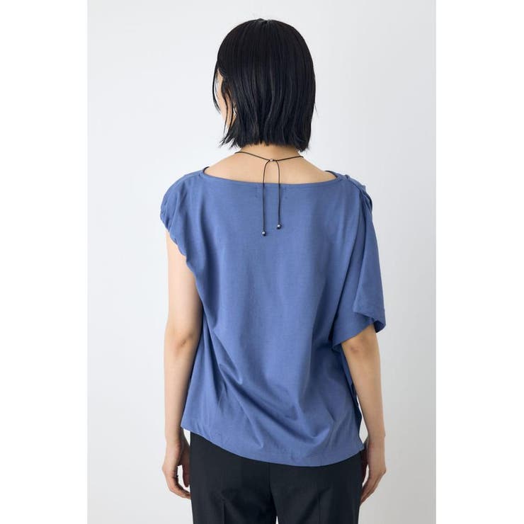 アシンメトリードレープトップス | AZUL BY MOUSSY | 詳細画像23 