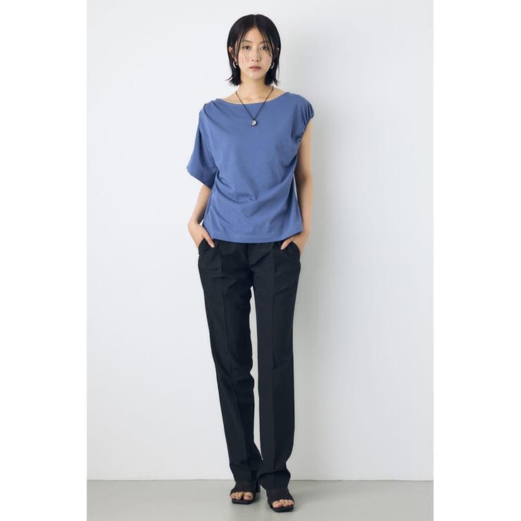アシンメトリードレープトップス | AZUL BY MOUSSY | 詳細画像24 