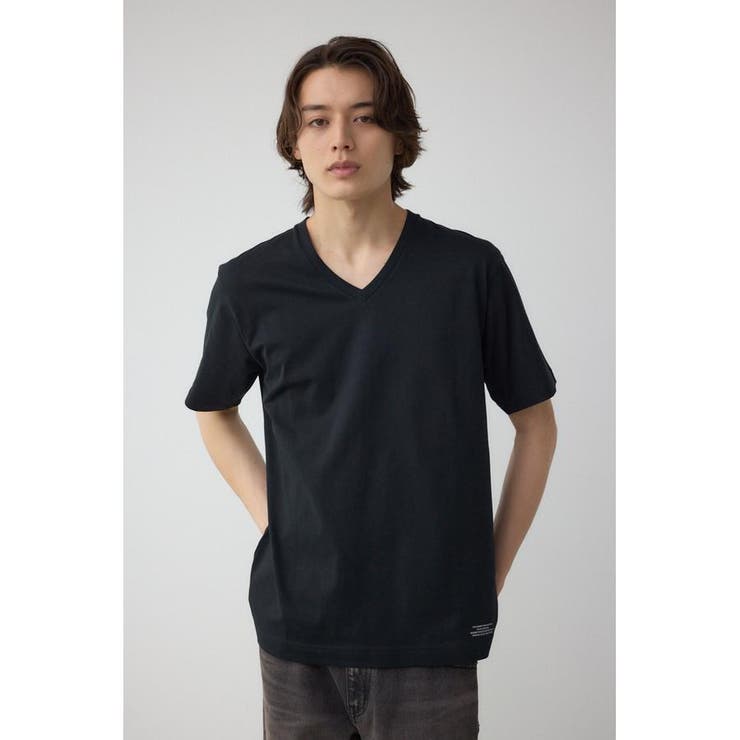 AZコットンVネックTシャツ | AZUL BY MOUSSY | 詳細画像14 