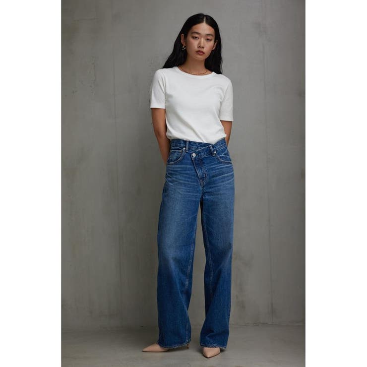 AZUL DENIM/オーバーラップデニム[品番：AZLW0021385]｜AZUL BY MOUSSY