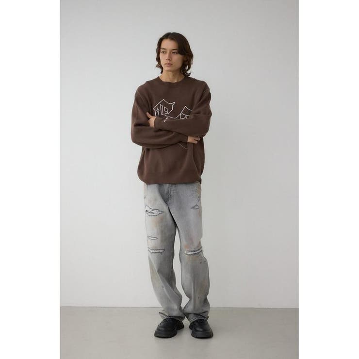 STAY GOLDニット | AZUL BY MOUSSY | 詳細画像15 