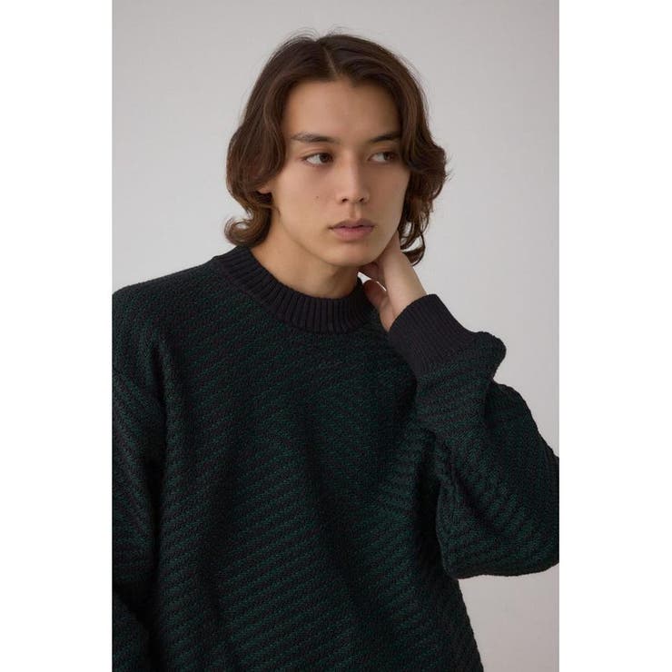 ジグトーンジャガードニット | AZUL BY MOUSSY | 詳細画像13 