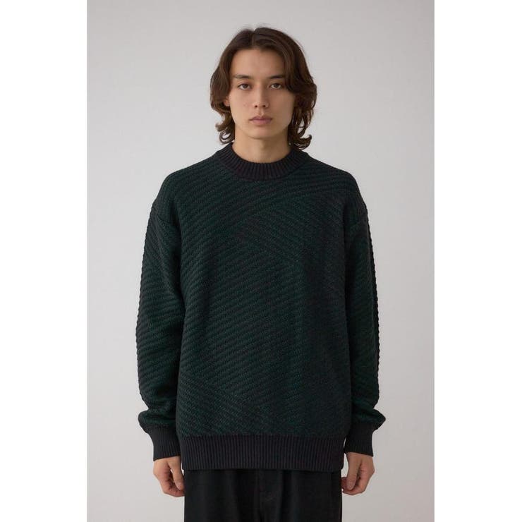 ジグトーンジャガードニット | AZUL BY MOUSSY | 詳細画像16 