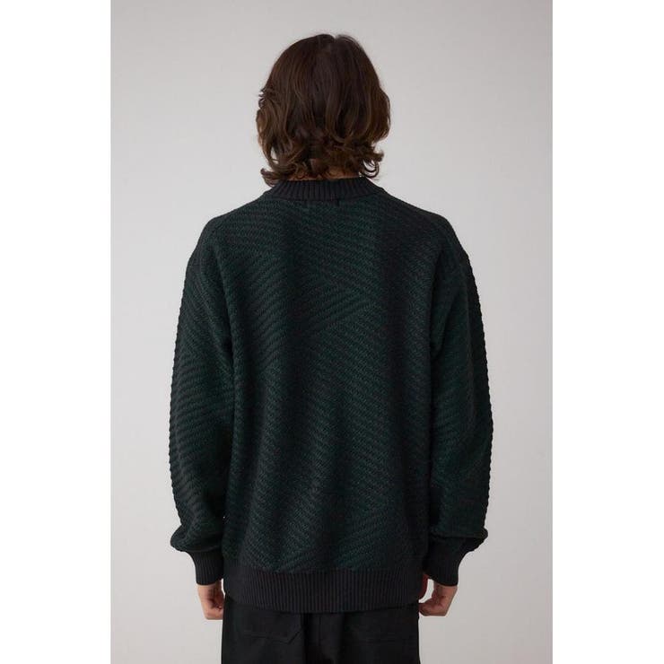 ジグトーンジャガードニット | AZUL BY MOUSSY | 詳細画像18 