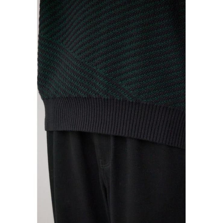 ジグトーンジャガードニット | AZUL BY MOUSSY | 詳細画像22 