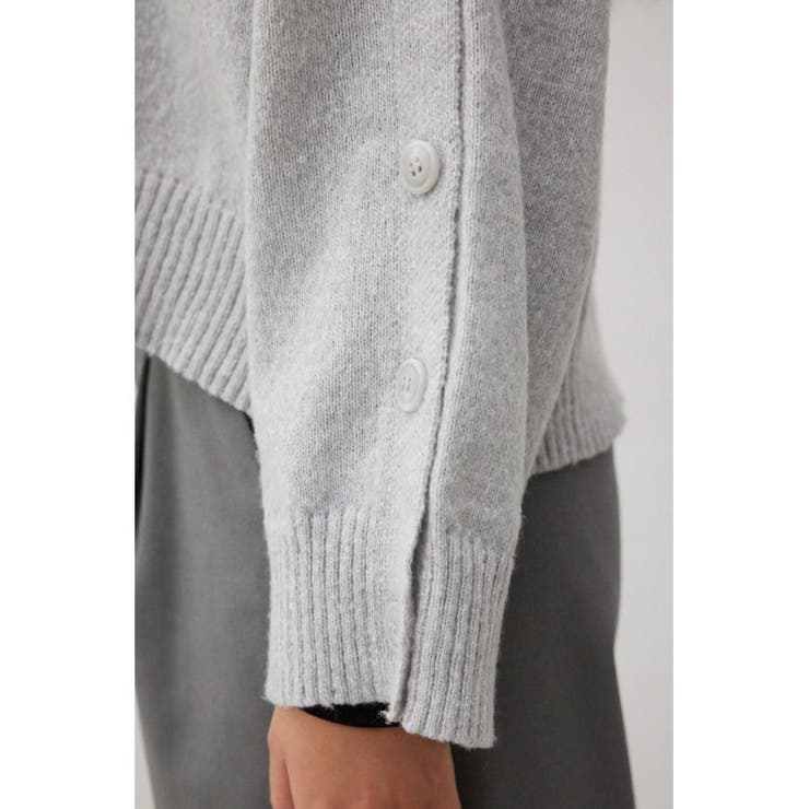 ボタンスリーブクロップドニットトップス | AZUL BY MOUSSY | 詳細画像29 