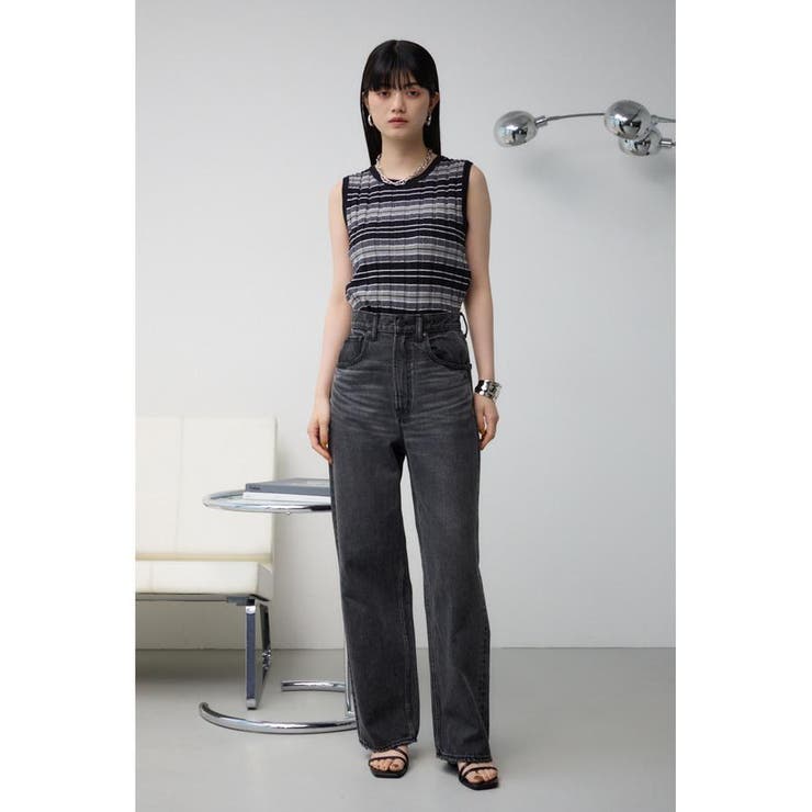 マルチボーダーノースリーブニット | AZUL BY MOUSSY | 詳細画像13 