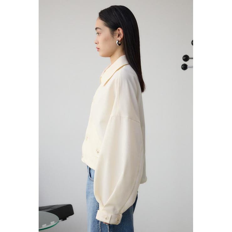 ボリュームスリーブクロップドシャツブルゾン | AZUL BY MOUSSY | 詳細画像5 