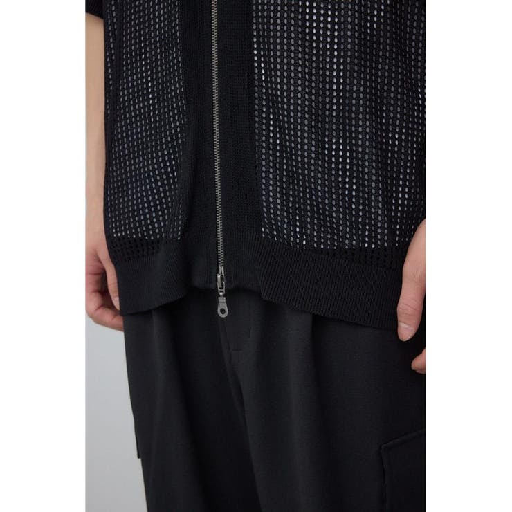 ポロ襟ジップニットトップス | AZUL BY MOUSSY | 詳細画像22 