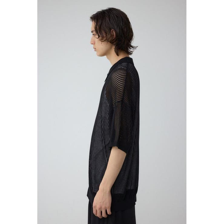 ポロ襟ジップニットトップス | AZUL BY MOUSSY | 詳細画像17 