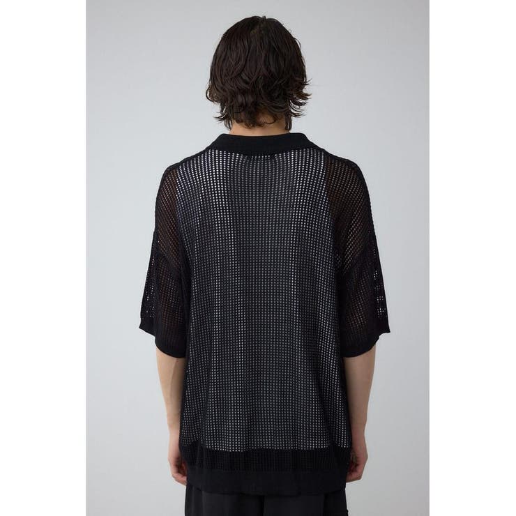 ポロ襟ジップニットトップス | AZUL BY MOUSSY | 詳細画像18 