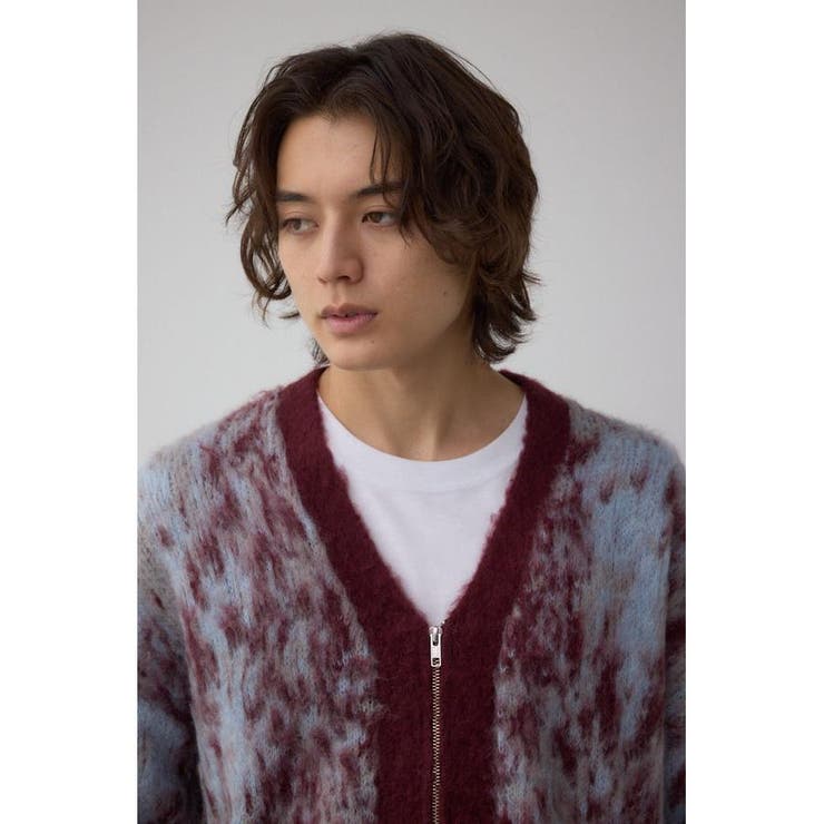 起毛総柄カーディガン | AZUL BY MOUSSY | 詳細画像42 