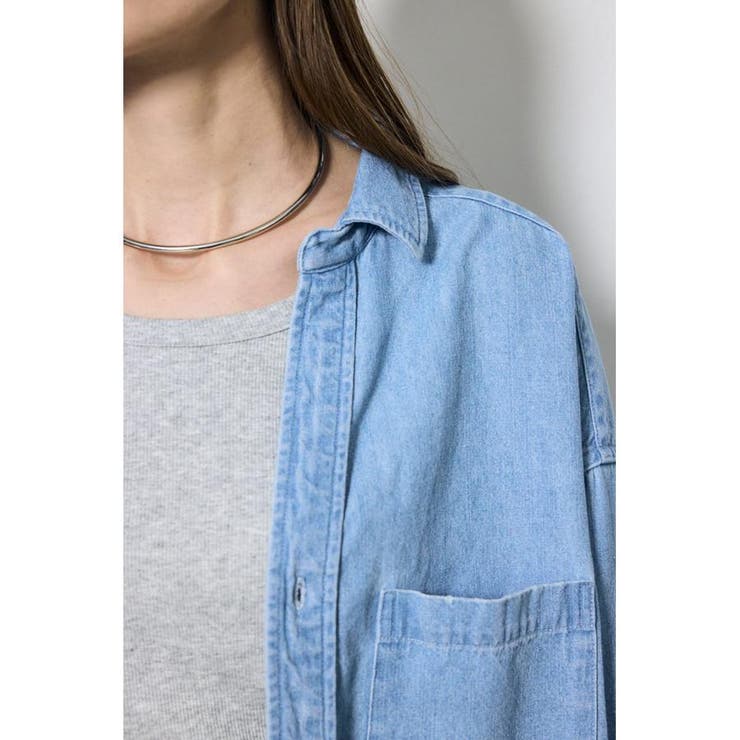 アーバンリラックスコットンシャツ | AZUL BY MOUSSY | 詳細画像42 