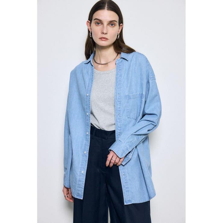 アーバンリラックスコットンシャツ | AZUL BY MOUSSY | 詳細画像35 