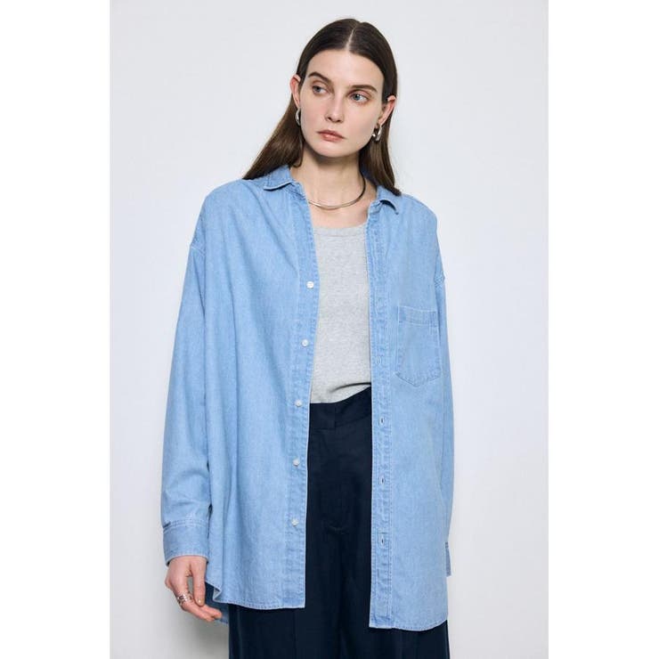 アーバンリラックスコットンシャツ | AZUL BY MOUSSY | 詳細画像36 