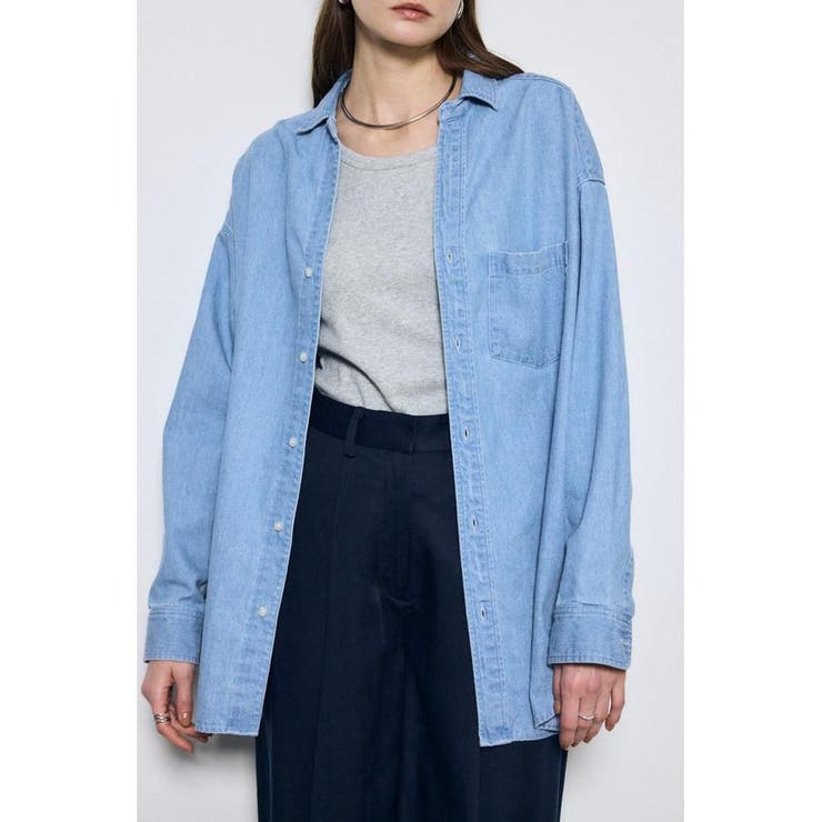 アーバンリラックスコットンシャツ | AZUL BY MOUSSY | 詳細画像37 