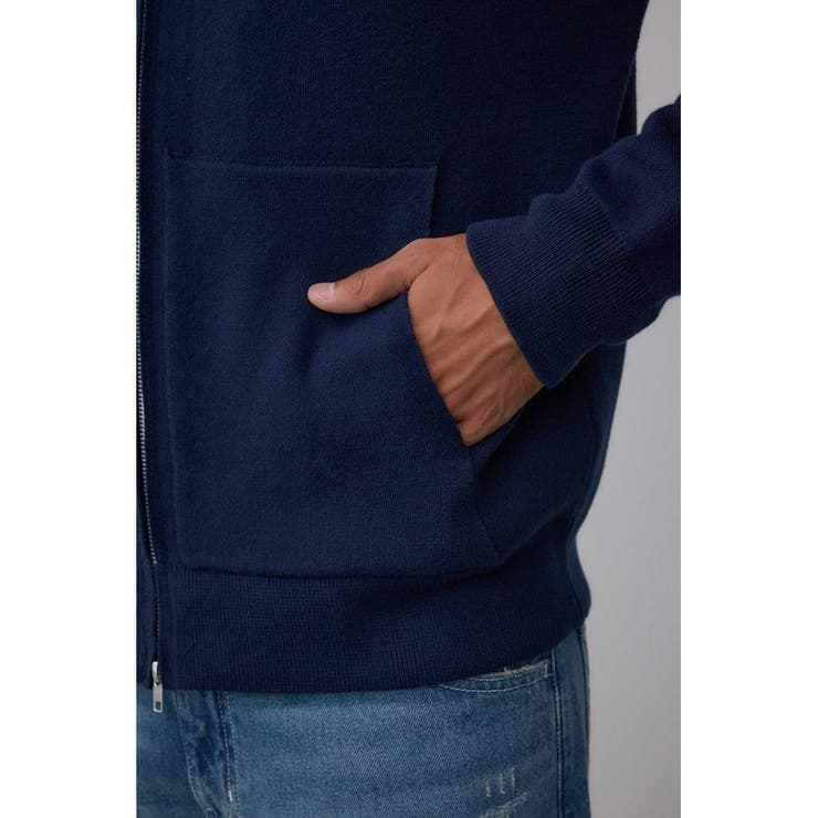 ニットジップアップパーカー | AZUL BY MOUSSY | 詳細画像26 