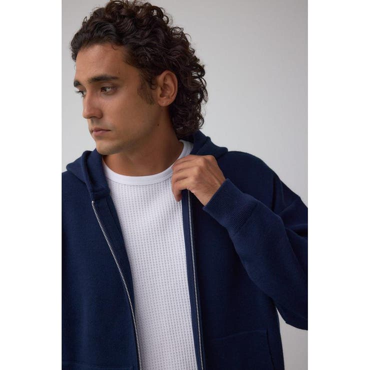 ニットジップアップパーカー | AZUL BY MOUSSY | 詳細画像16 