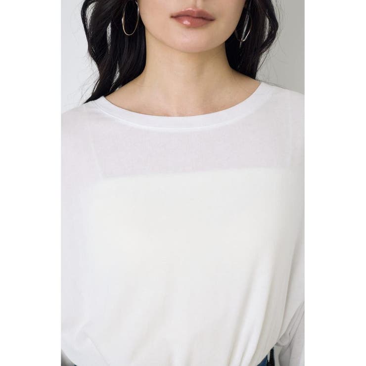 シアーカットトップス | AZUL BY MOUSSY | 詳細画像5 