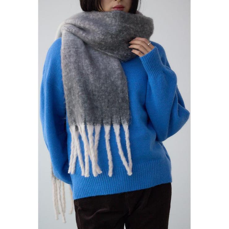 マルチデザインフラッフィーロングマフラー | AZUL BY MOUSSY | 詳細画像15 