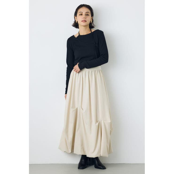 アシンメトリーフェイクレイヤードトップス | AZUL BY MOUSSY | 詳細画像11 