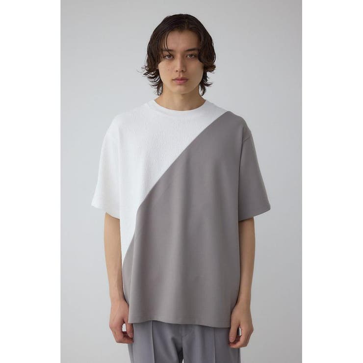 異素材スウィッチングラフィックTEE | AZUL BY MOUSSY | 詳細画像5 
