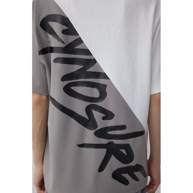 異素材スウィッチングラフィックTEE | AZUL BY MOUSSY | 詳細画像9 
