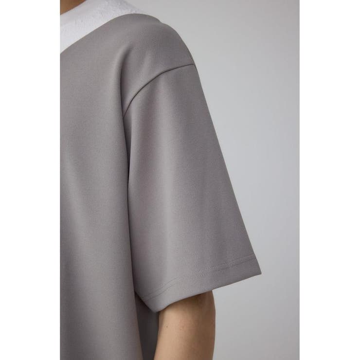 異素材スウィッチングラフィックTEE | AZUL BY MOUSSY | 詳細画像10 