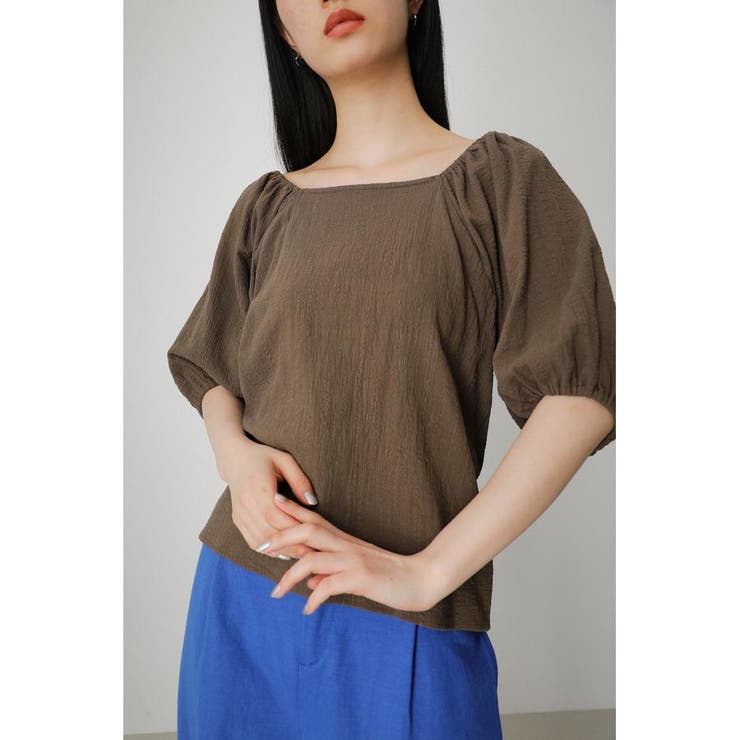 2WAY SHIRRING PUFF BLOUSE | AZUL BY MOUSSY | 詳細画像31 