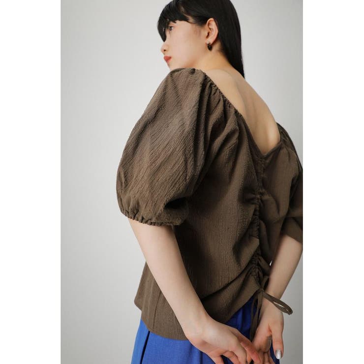 2WAY SHIRRING PUFF BLOUSE | AZUL BY MOUSSY | 詳細画像33 