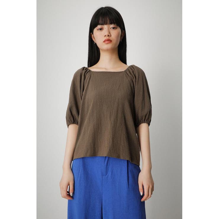 2WAY SHIRRING PUFF BLOUSE | AZUL BY MOUSSY | 詳細画像35 