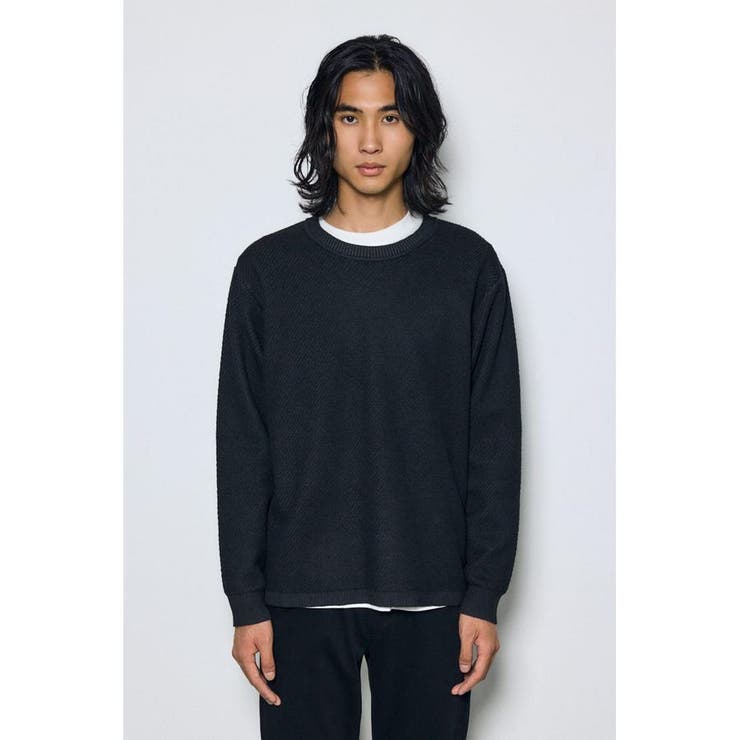 レイヤードニットトップスセット | AZUL BY MOUSSY | 詳細画像4 