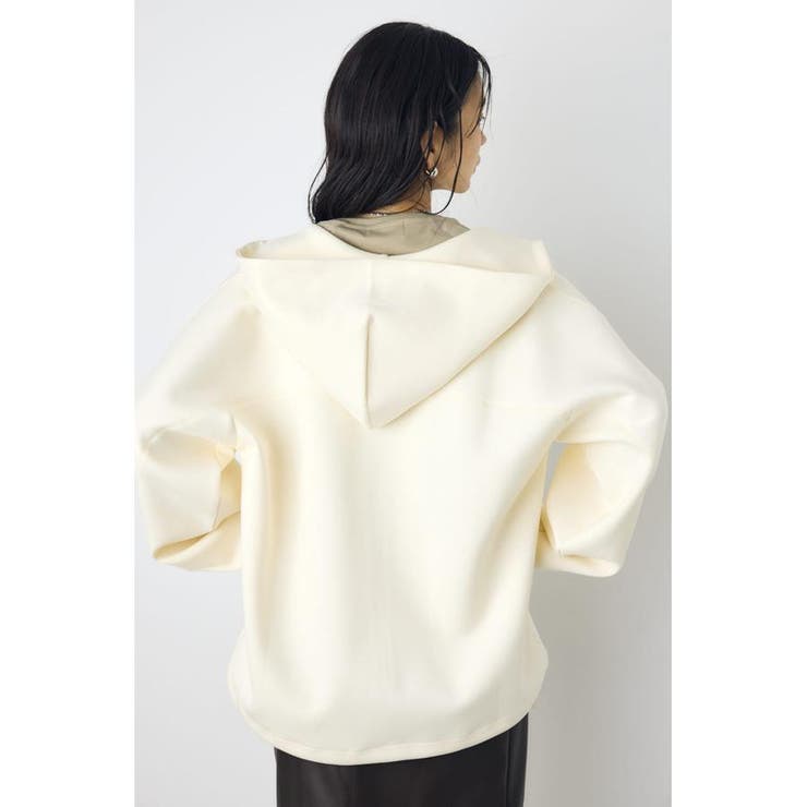 コクーンダブルジップパーカー | AZUL BY MOUSSY | 詳細画像5 