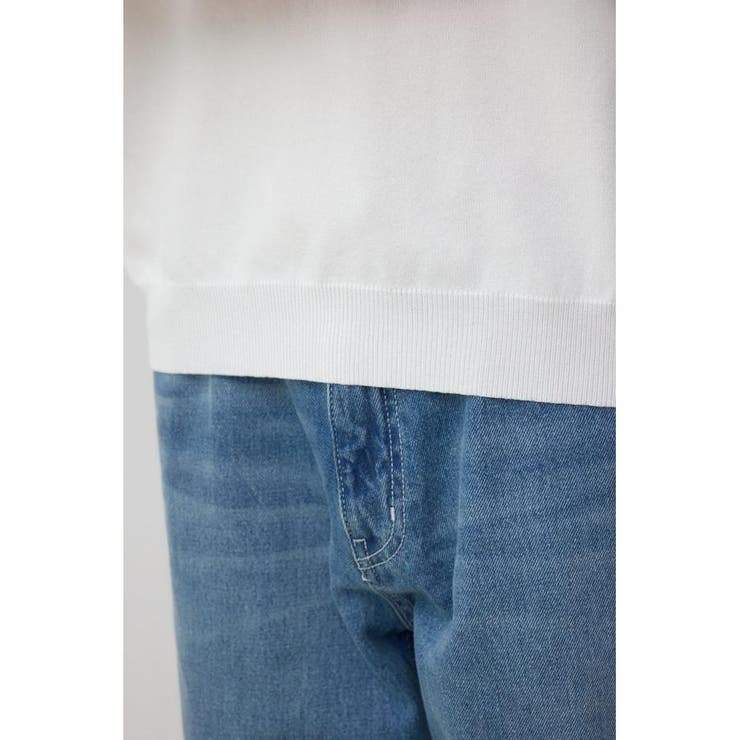 格上げ コンフォータブルクルーネックニット | AZUL BY MOUSSY | 詳細画像12 