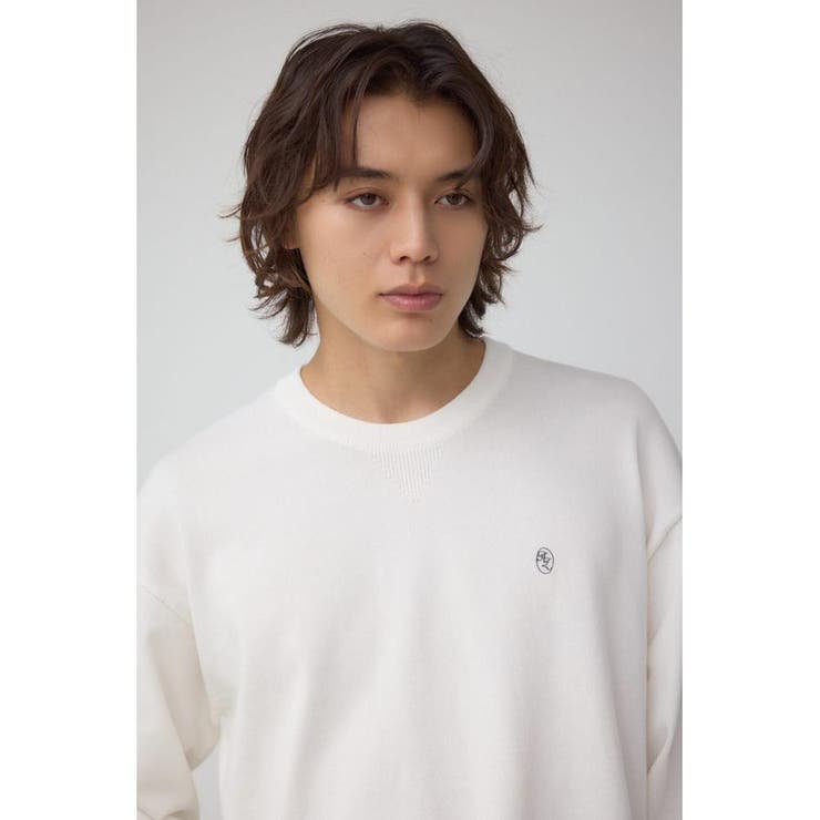 格上げ コンフォータブルクルーネックニット | AZUL BY MOUSSY | 詳細画像2 