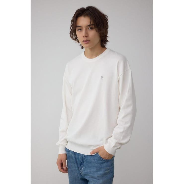 格上げ コンフォータブルクルーネックニット | AZUL BY MOUSSY | 詳細画像3 
