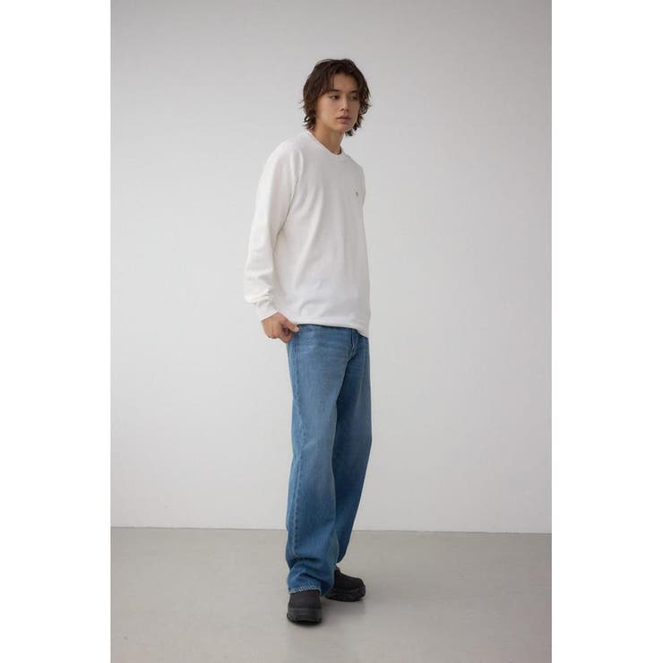 格上げ コンフォータブルクルーネックニット | AZUL BY MOUSSY | 詳細画像4 