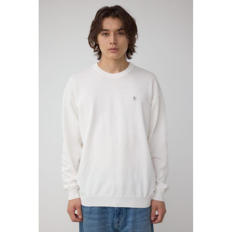 格上げ コンフォータブルクルーネックニット | AZUL BY MOUSSY | 詳細画像5 