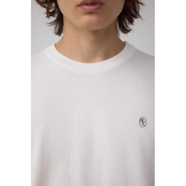 格上げ コンフォータブルクルーネックニット | AZUL BY MOUSSY | 詳細画像8 