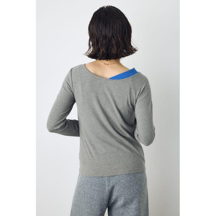 バイカラー長袖トップス | AZUL BY MOUSSY | 詳細画像22 
