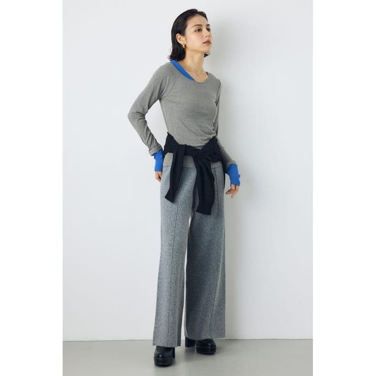 バイカラー長袖トップス | AZUL BY MOUSSY | 詳細画像23 