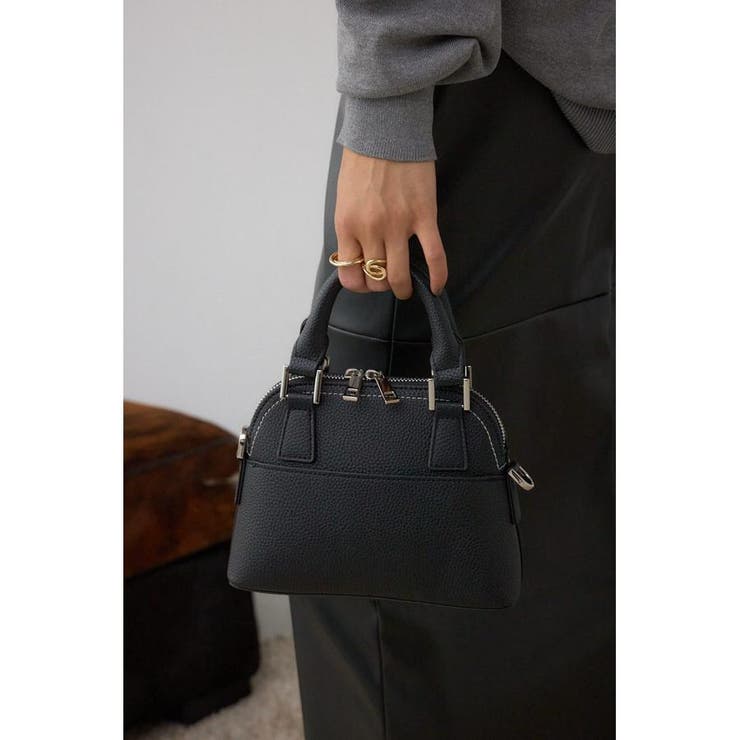 ダブルジッパーミニバッグ | AZUL BY MOUSSY | 詳細画像1 